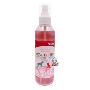 Bioline Perfume Love Letter Deodorant Freshing Spray 207ml