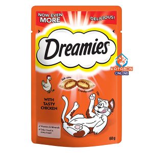 Dreamies Cat Treat With Tasty Chicken 60g
