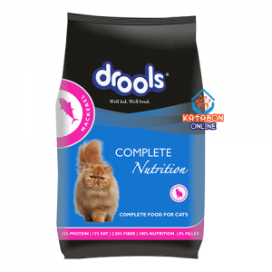 Drools Adult Complete Nutrition (1+ Year) Dry Cat Food Mackeral 1.2kg