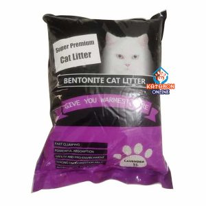 Super Premium Bentonite Cat Litter Lavander Flavour 5Ltr