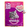 Whiskas Pouch Adult Wet Cat Food Tuna & Chicken Meat 85g