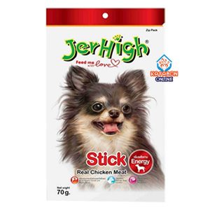 Jer High Dog Treat Stick With Real Chicken Meat 70g