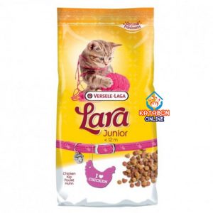 Kitten Food Versele Laga Lara Junior Chicken Flavour Dry Cat Food 2kg