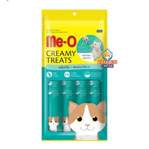 Me-O Lickable Creamy Treats Bonito 4 x 15g