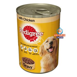 Pedigree Can Wet Dog Food Chicken In Gravy 400gm